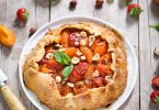 Tarte rustique abricots noisettes facile