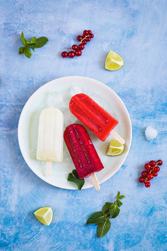 Recette Glace à l'eau à la fraise