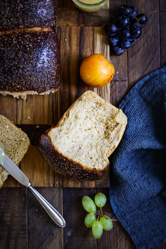 Brioche à la farine complète et au miel - Recette petit-déjeuner - Un  déjeuner de soleil