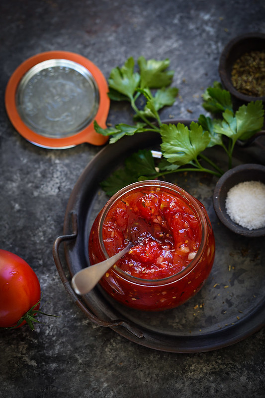 Confiture tomates maison