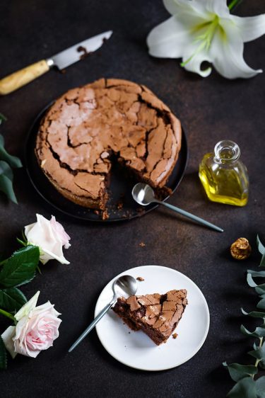gateau chocolat huile olive sans gluten video