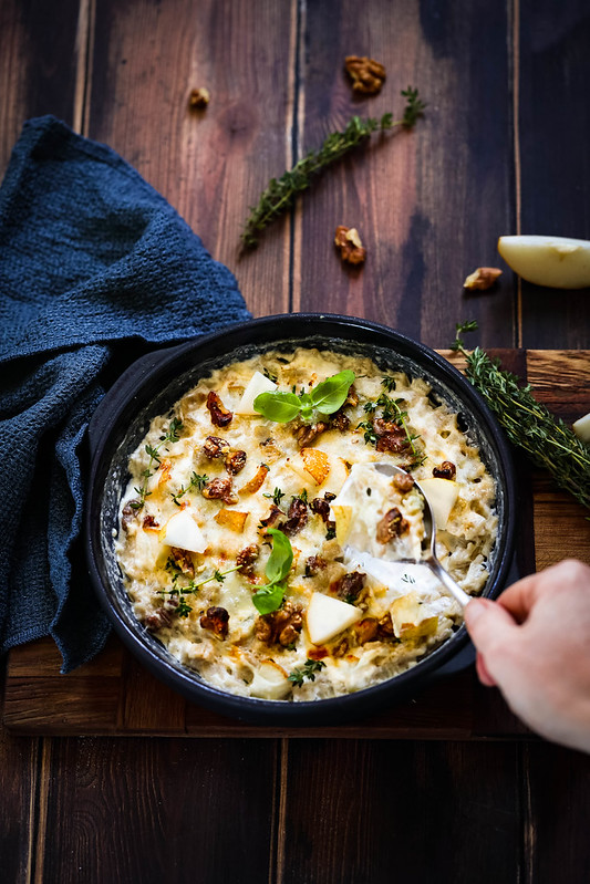 Gratin croziflette gorgonzola recette