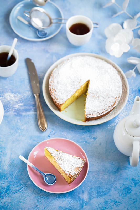 Torta paradiso gateau fondant italien au citron recette video