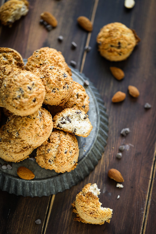 biscuits rochers coco amandes blancs oeufs sans gluten