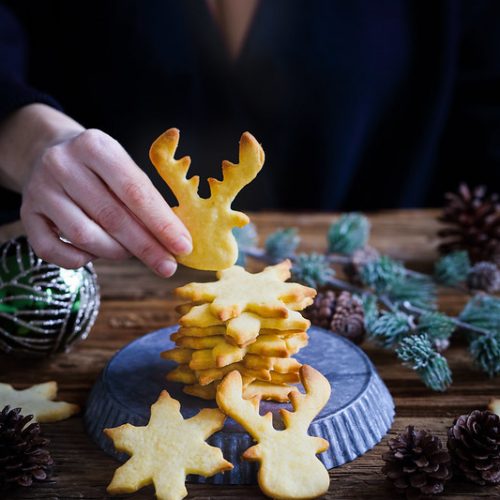 Buscuits shortbread citron sans oeufs recette facile