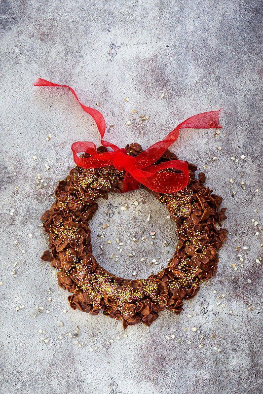 Roses sables couronne noel recette très facile