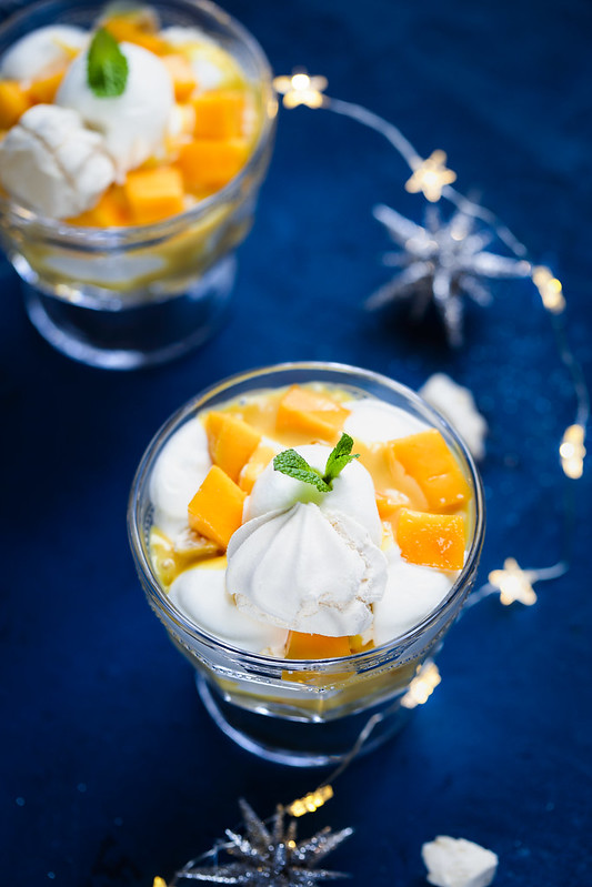 Eton mess mangue passion recette rapide facile sans gluten