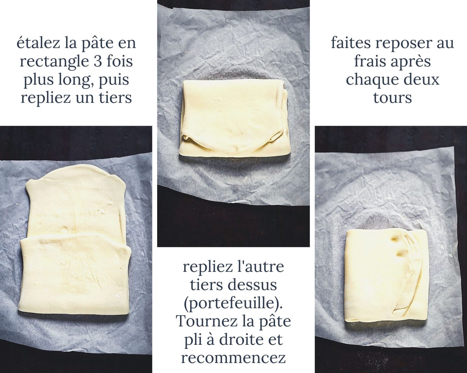 Pâte feuilletée maison - Recette, vidéo et astuces - Un déjeuner de soleil