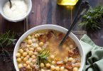 soupe pois chiches crozets