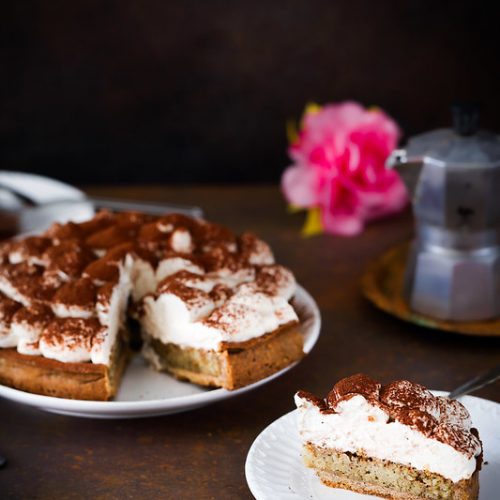 tarte tiramisu cafe mascarpone amandes recette facile