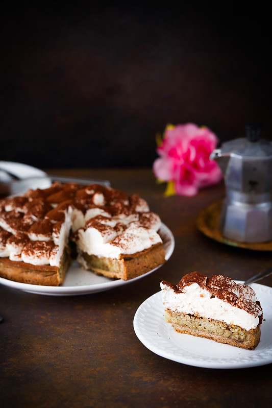 tarte tiramisu cafe mascarpone amandes recette facile