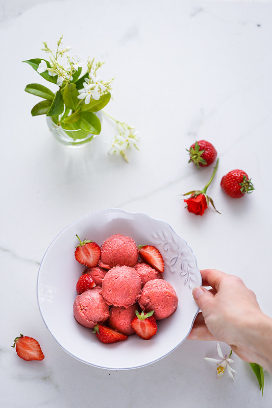 sorbet rhubarbe recette light facile