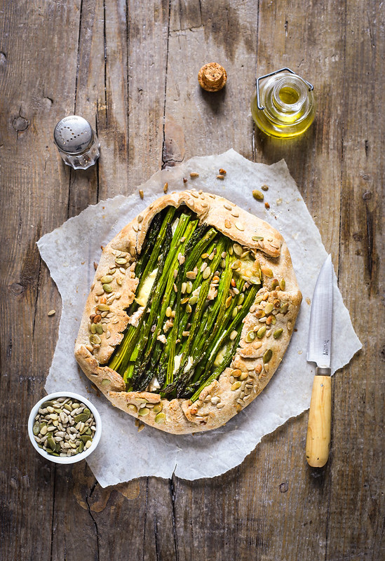 tarte rustique asperges recette facile