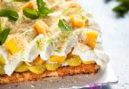 entremets ananas coco mangue sans gluten