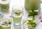 gaspacho vert avocat courgette tomate
