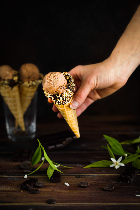 glace chocolat maison avec ou sans sorbetiere