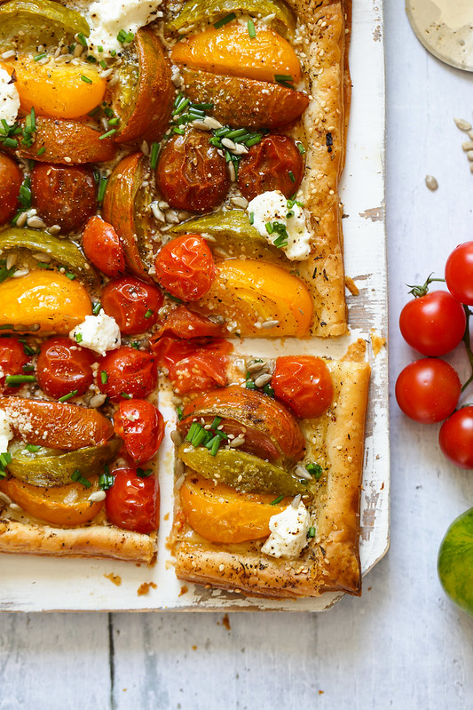 tarte fine tomates