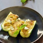 courgettes farcies oignons gorgonzola