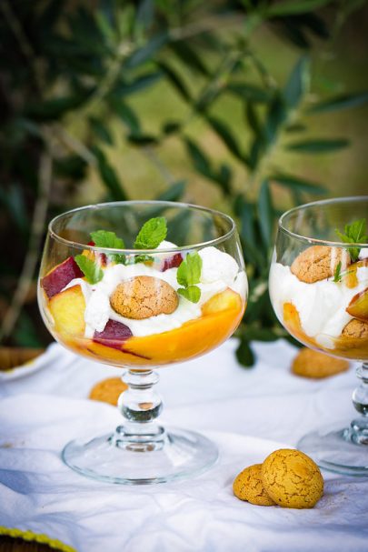 Eton mess aux pêches