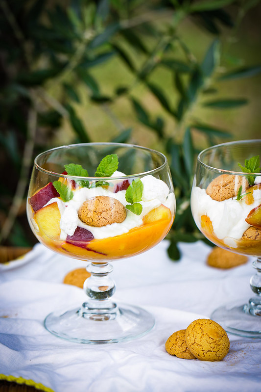 Eton mess peche recette rapide legere