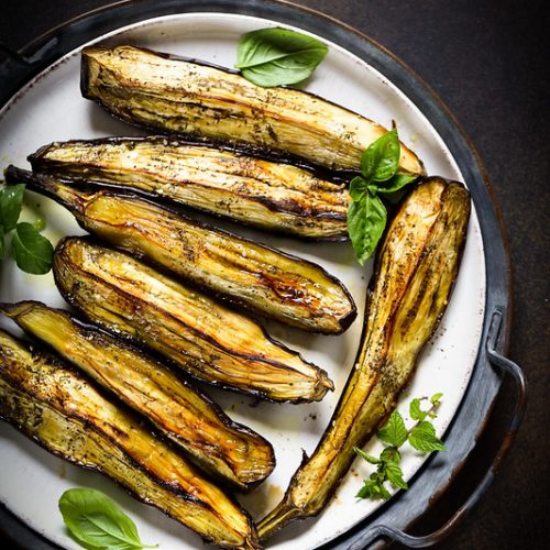 aubergines roties recettes facile