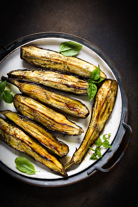 aubergines roties recettes facile