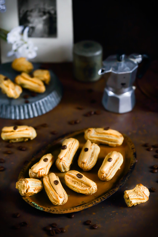 eclairs ou choux cafe recette facile