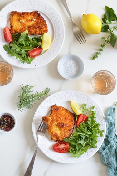 escalopes porc panee recette video