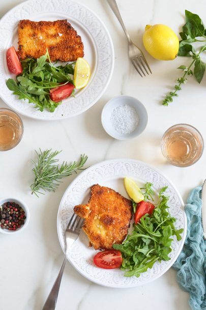 Escalope de porc panée (recette et vidéo)