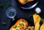 courge butternut farcie fromage recette vegetarienne