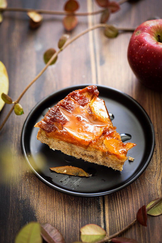 gateau renverse pommes cannelle