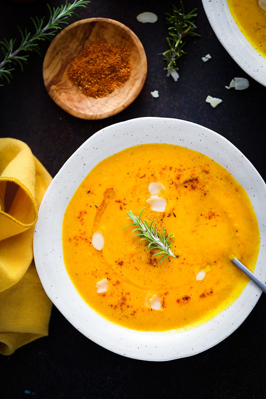 soupe potimarron fromage 