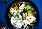 brocoli rotis four sauce yaourt