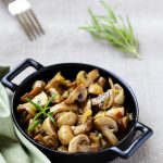 champignons sautes fenouil romarin