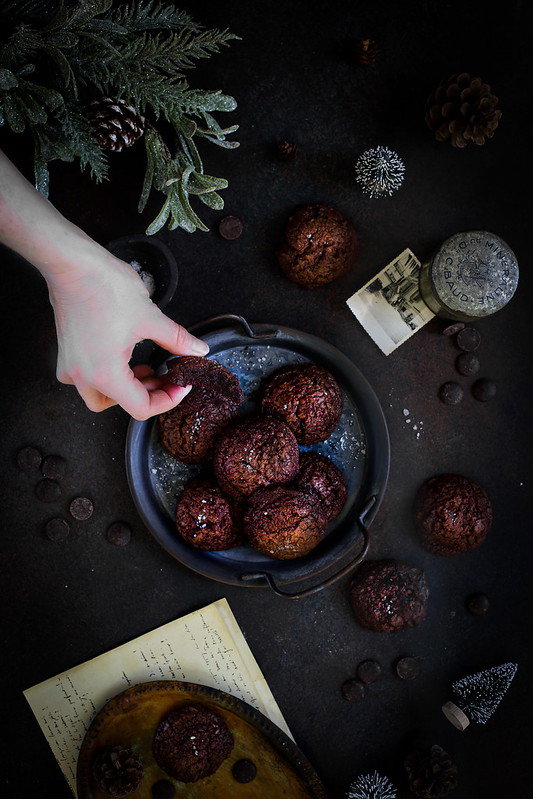 cookie brownie chocolat fleur de sel video