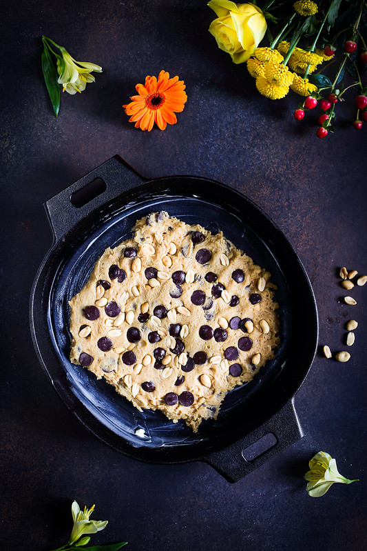 cookie geant chocolat pate crue recette facile