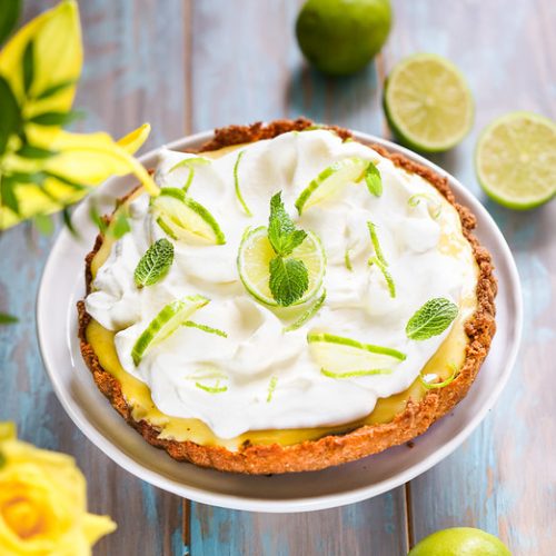 key lime pie tarte citron vert recette