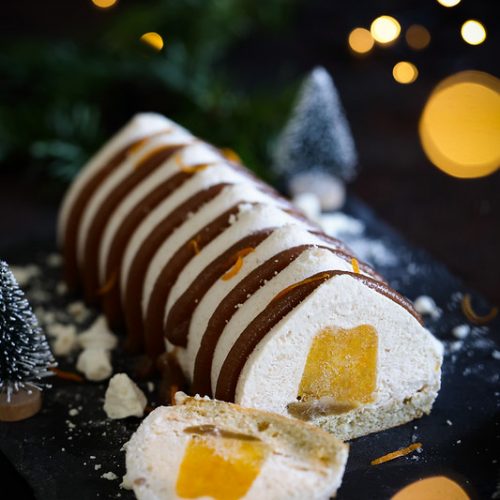 Recette gâteau de Noël forêt enneigée - Marie Claire