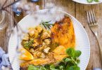 Cuisses poulet chapon orange champignons