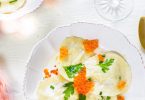 ravioli poisson crevettes recette