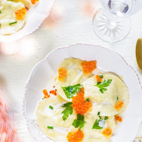 Raviolis à la crème fraîche pour 5 personnes - Recettes - Elle à Table