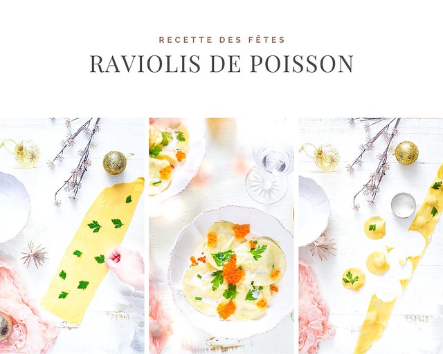 raviolis poisson crevettes recette facile fetes