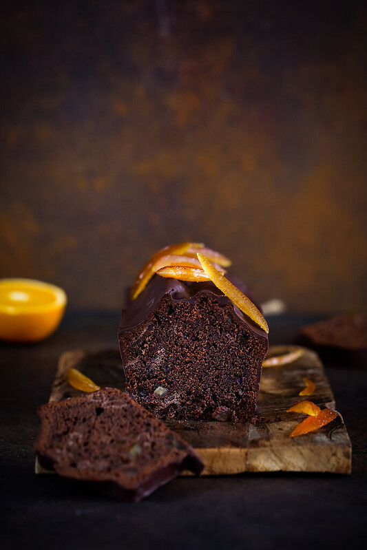 cake chocolat oranges confites recette