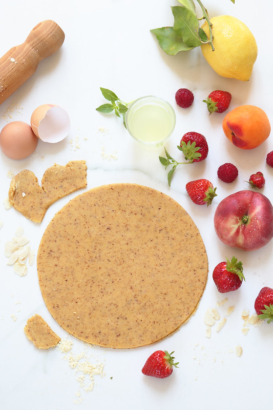 Mini-tartelettes aux fruits sans moules, et la pâte sans beurre ,très  facile à réaliser 