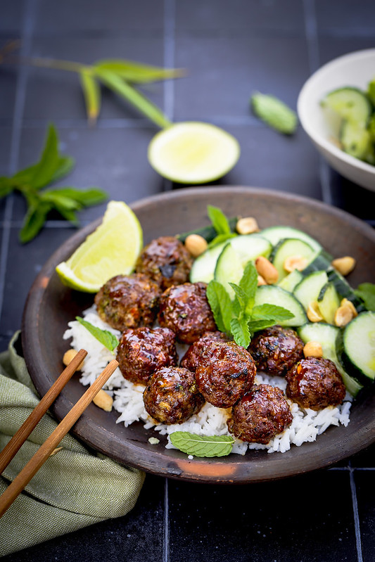 boulettes viande moelleuses thai