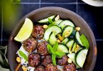 boulettes viande ricotta curry thai recette facile