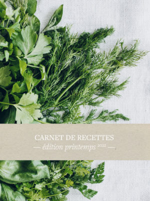 carnet recettes editions printemps cyrielle thomas