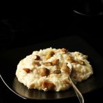 risotto scamorza fumee chataignes amandes recette facile