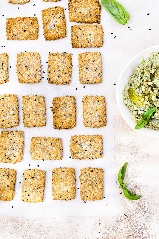 crackers huile olive vegan recette facile
