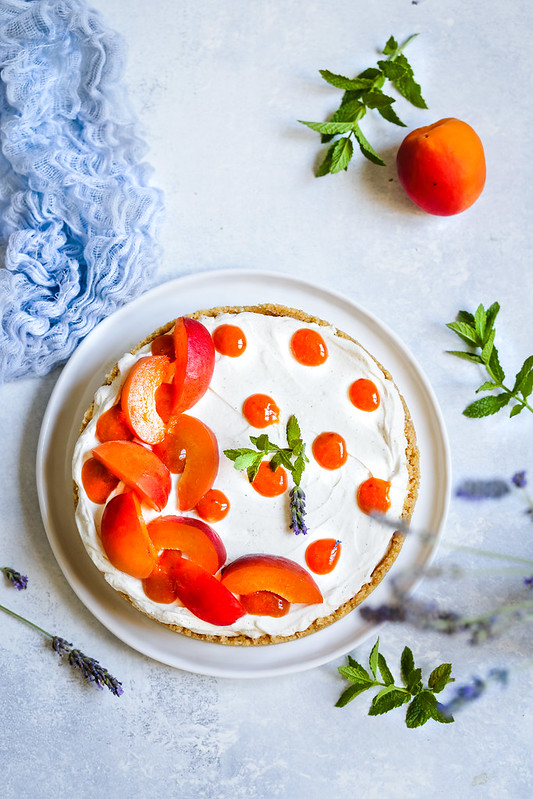 cheesecake sans cuisson mascarpone abricots